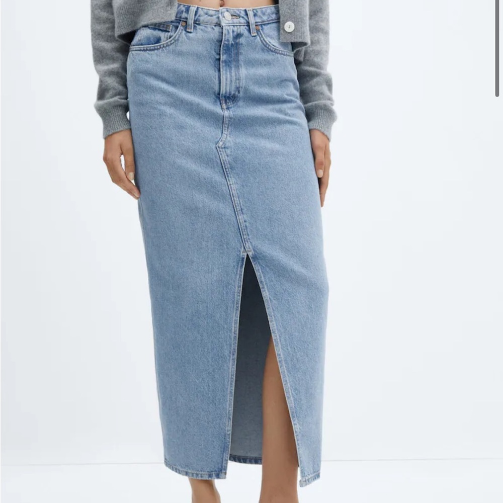 Slit denim skirt - brand new never worn brand new new season